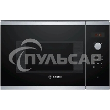 Микроволновая печь встраиваемая Bosch BFL523MS0 20л. 800Вт нержавеющая сталь/черный (встраиваемая) Микроволновая печь встраиваемая Bosch BFL523MS0 20л. 800Вт нержавеющая сталь/черный (встраиваемая)