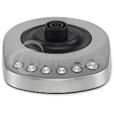 Чайник электрический Hyundai HYK-S7770 1.7л. 2200Вт серебристый/черный корпус: металл