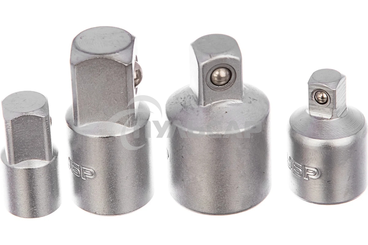 Набор ЗУБР МАСТЕР 27710-H4Адаптеры переходные для торцовых головок. 4шт