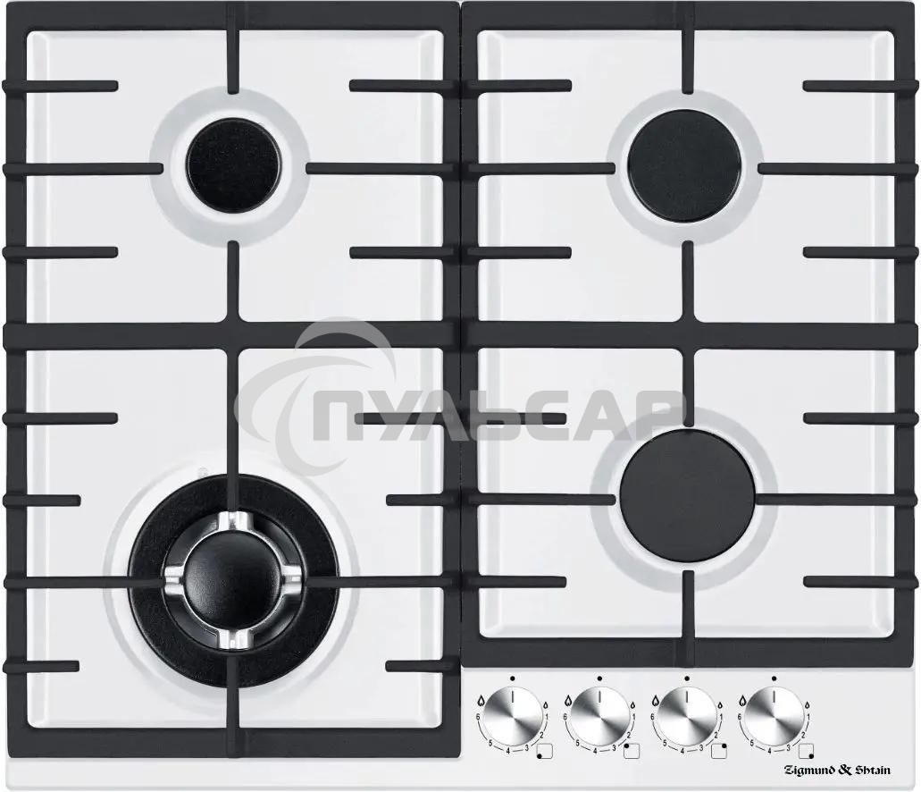 Газовая варочная панель Zigmund & Shtain G 20.6 W белый