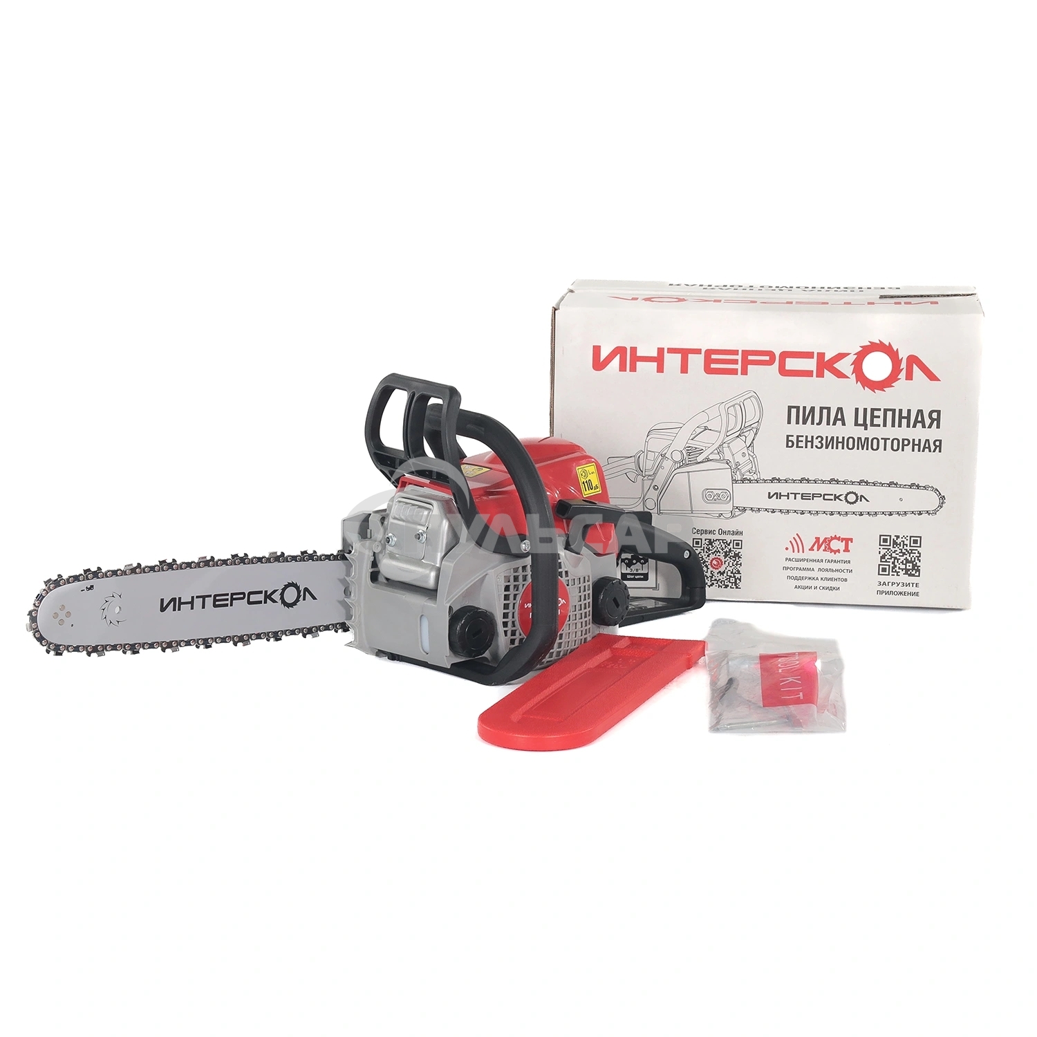 Бензопила Интерскол ПЦБ 180-14 2400Вт 2л.с. дл.шины:14