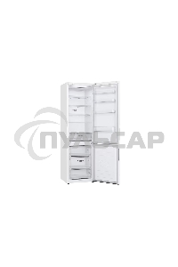 Холодильник LG GA-B509CQSL белый двухкамерный 277/107л морозилка снизу, No Frost