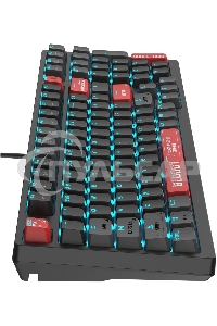 Клавиатура проводная A4Tech Bloody AT98 USB черный/красный