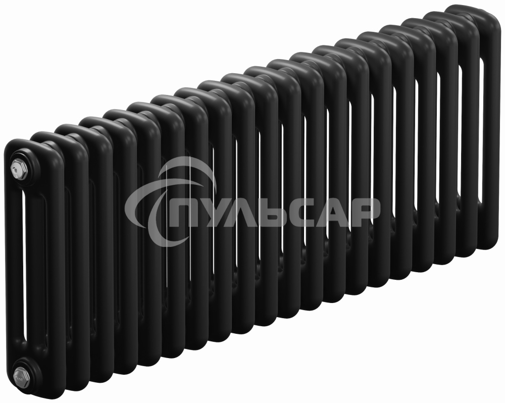 Радиатор трубчатый RIFAR TUBOG 3037 Антрацит 20 секц. бок.