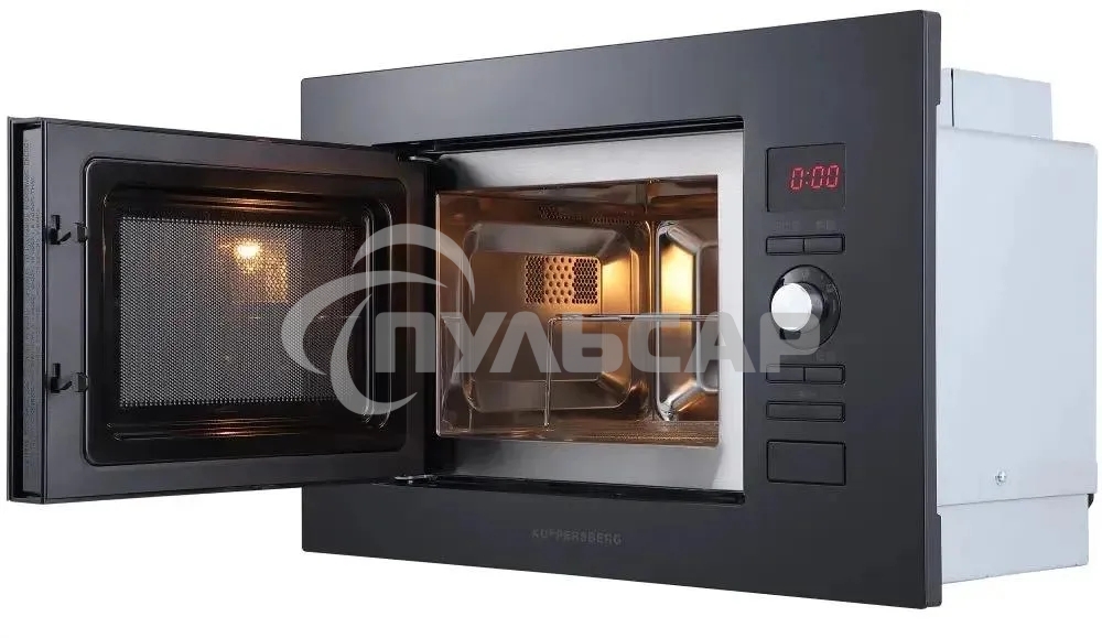 Микроволновая печь встраиваемая Kuppersberg HMW 625 B 20 л, High-Tech, 800 Вт, черный