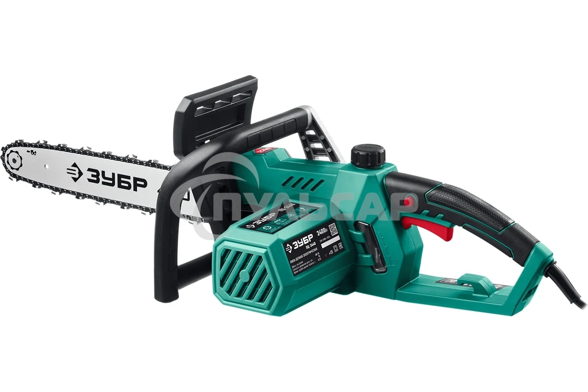 Пила цепная электрическая ЗУБР ПЦ-2440, 2400 Вт, 40 см шина