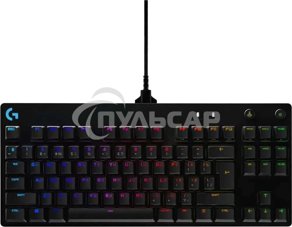 Клавиатура проводная Logitech G Pro (920-009393), USB, черный