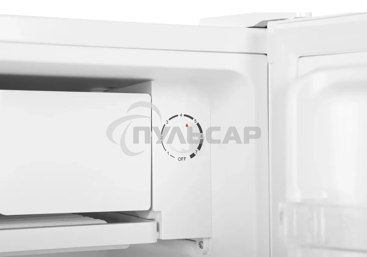 Холодильник Hyundai CO10041H белый однокамерный 76/9 л морозилка сверху, ручное размораживание