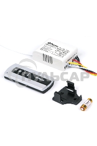 Выключатель дистанционный Feron 230V 1000W 2-хканальный 30м с пультом управления, TM75