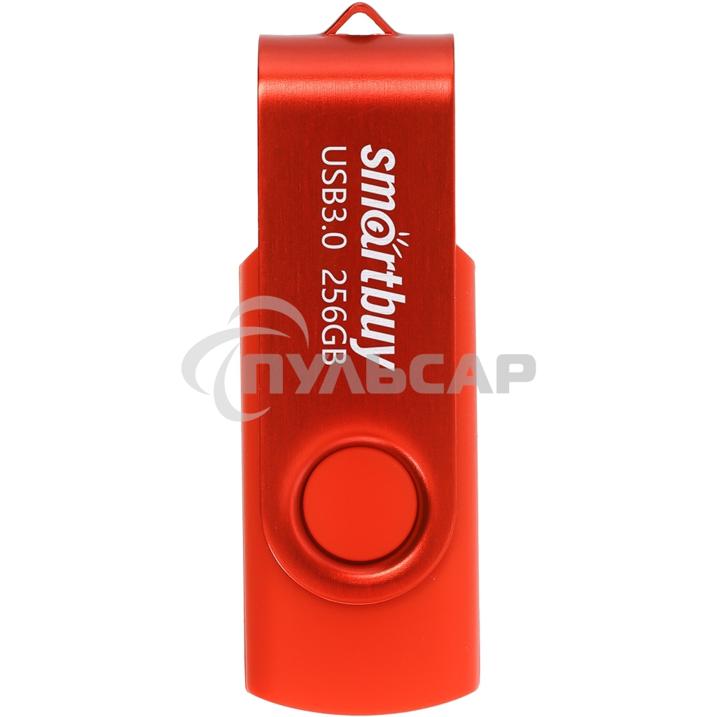 Флешка USB R/W SmartBuy R/W (SB256Gb3TWR) UFD 3.0/3.1 256Gb,Twist Red красный