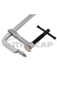 Струбцина Denzel F-образная, 100x300мм, кованая