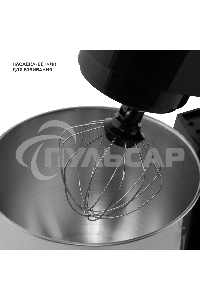 Миксер Galaxy Line GL 2236, черный, планетарный, 1600 Вт, 6 скоростей, импульсный режим