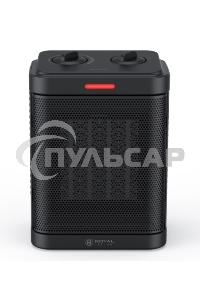 Тепловентилятор Royal Clima Notte RFH-N1500DC-BL черный, 1500 Вт, 20 м2, термостат