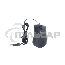 Мышь проводная Raskat M018 черный, 3200 dpi, USB, кнопки - 6