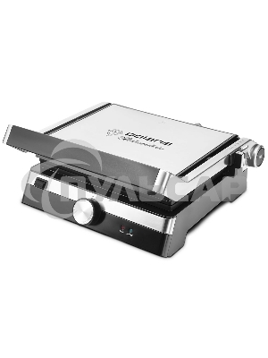 Гриль-пресс Polaris PGP 1902 электрич., серебристый