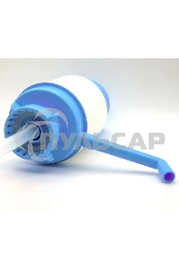 Помпа для 19л бутыли Aqua Work Дельфин Эко механический голубой картон