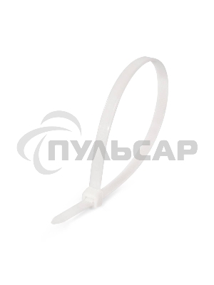 Нейлоновые стяжки FORTISFLEX КСС 5х300 мм белый 100 штук 49404