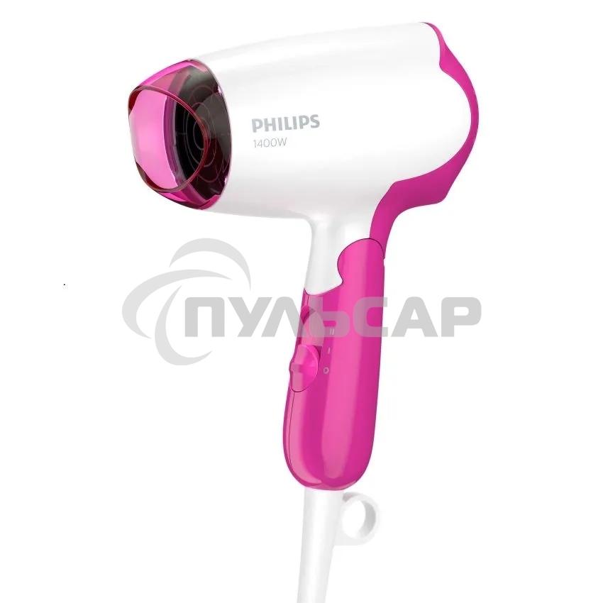 Фен Philips BHD003/00 1400 Вт, розовый/белый