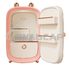 Мини-холодильник для косметики Maunfeld MFF43PK розовый 12.3л