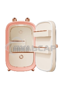 Мини-холодильник для косметики Maunfeld MFF43PK розовый 12.3л