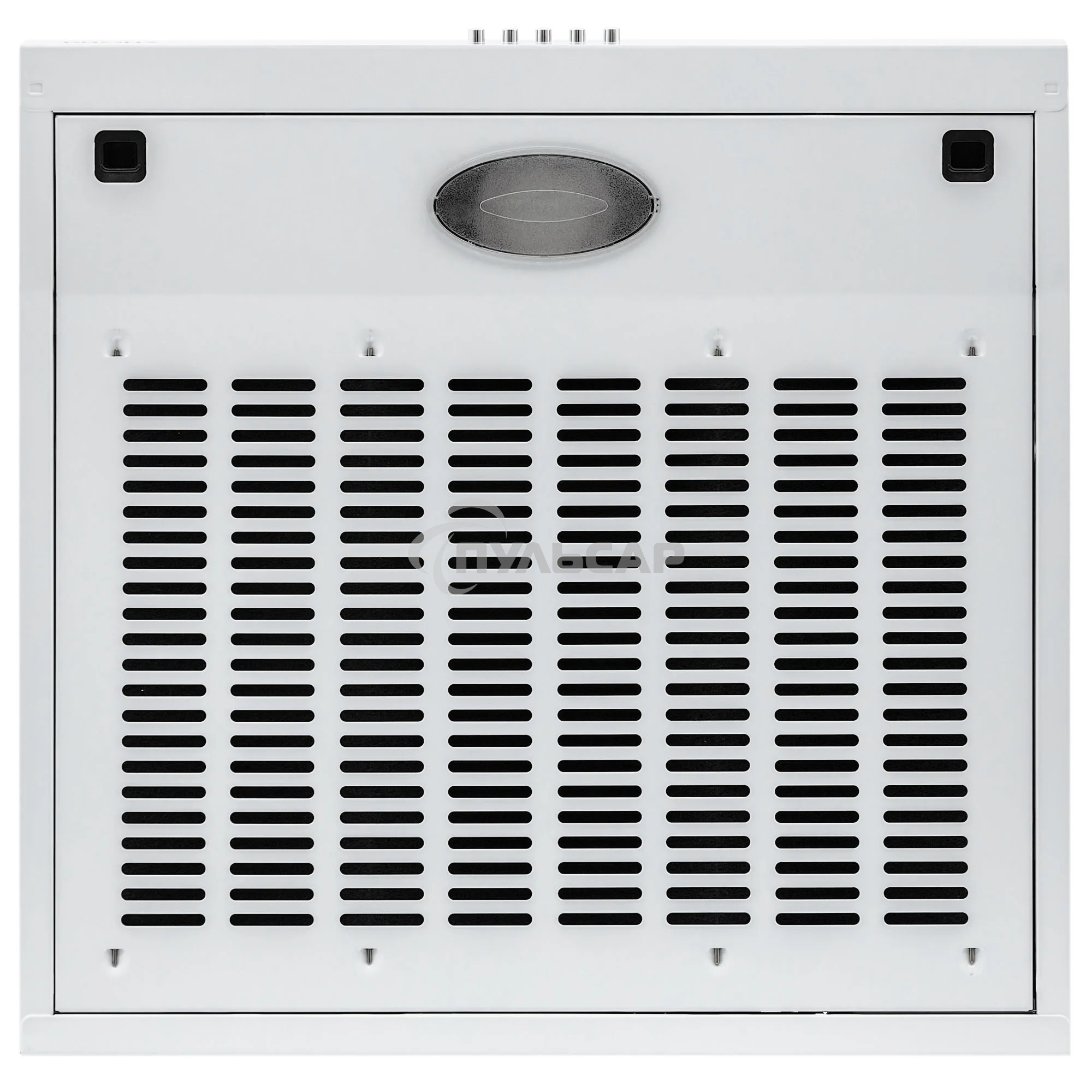 Вытяжка подвесная Krona Briana 500 White PB белый, 49.5 см, 460 куб. м/ч, 42 дБ