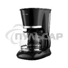 Кофеварка капельная Maunfeld MF-732BK черный, исп. кофе - молотый, 1,5 л, 1000 Вт