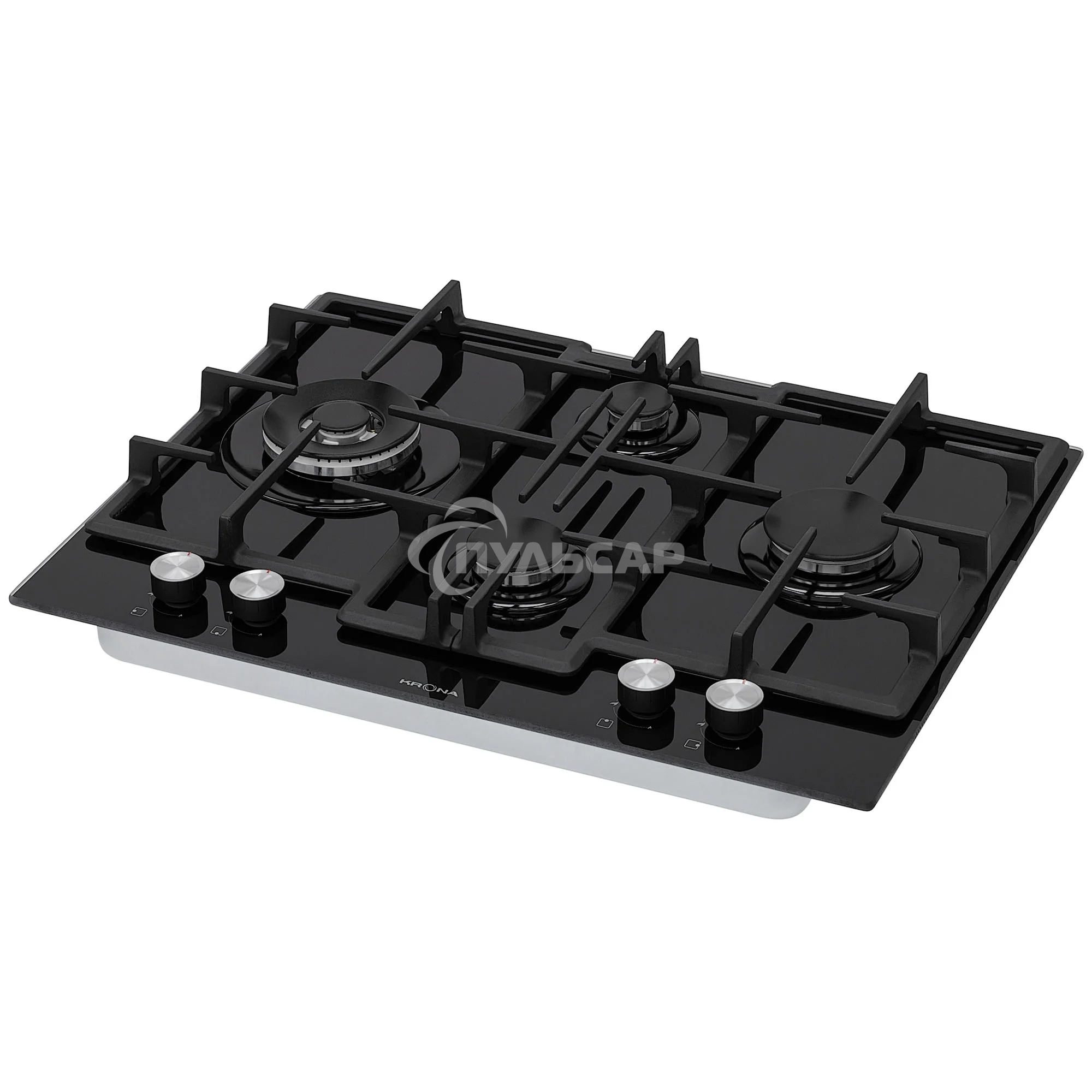 Газовая варочная панель Krona RITTER 67/60 BL независимая, черный