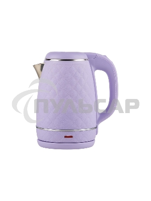 Чайник электрический Homestar HS-1007 1.7л лиловый, двойной корпус