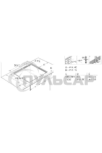 Индукционная варочная панель Bosch PUG61KAA5E черный