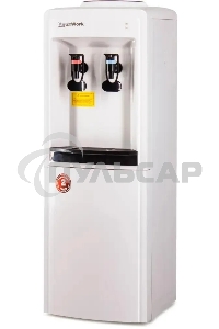 Кулер Aqua Work 0.8 LDR напольный электронный белый/черный