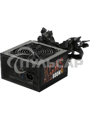 Блок питания Aerocool / Formula KCAS-800W, 800Вт, PLUS 80 PLUS Bronze, 120мм, черный