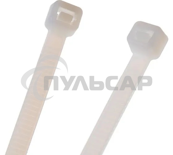 Нейлоновые стяжки FORTISFLEX КСС 5х300 мм белый 100 штук 49404