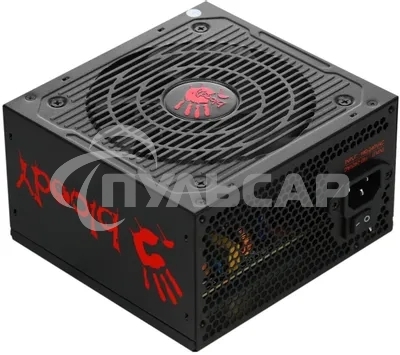 Блок питания Bloody BD-PS600W, 600Вт, 80 PLUS белый, 120мм, черный