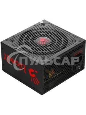Блок питания Bloody BD-PS600W, 600Вт, 80 PLUS белый, 120мм, черный