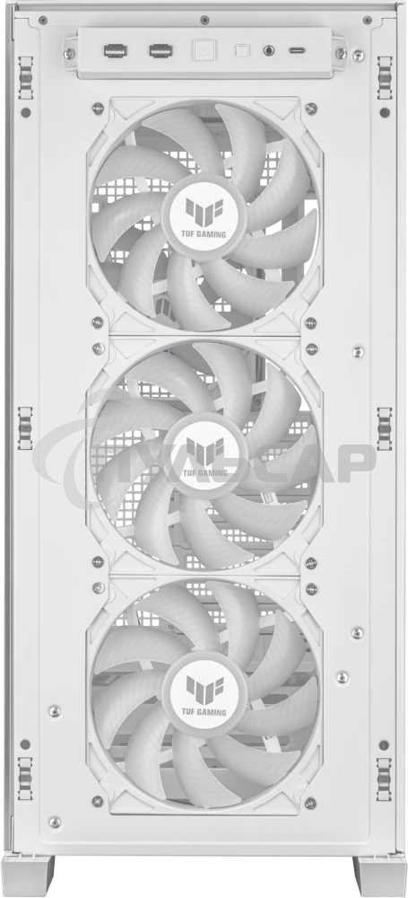 Компьютерный корпус ASUS TUF GAMING GT302 TG ARGB белый/ GT302/ARGB FANS/WHT (90DC00I3-B19000)