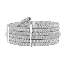 Труба гофрированная ПВХ DKC d20мм с протяж. сер. (уп.100м)