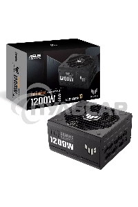Блок питания ASUS TUF-GAMING-1200G (90YE00S0-B0NA00), 1200Вт, 80 PLUS Gold, 135мм, модульный, черный
