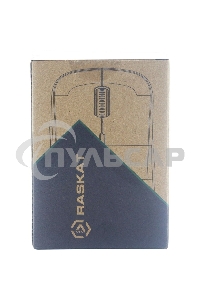 Мышь беспроводная Raskat M006W черный, 1600 dpi, радиоканал, USB, кнопки - 6