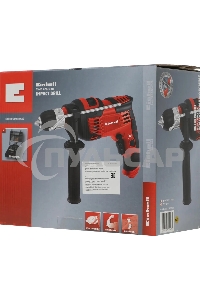 Дрель ударная Einhell TH-ID 720/1 Kit 720Вт патрон:быстрозажимной реверс (кейс в комплекте) (4259715)