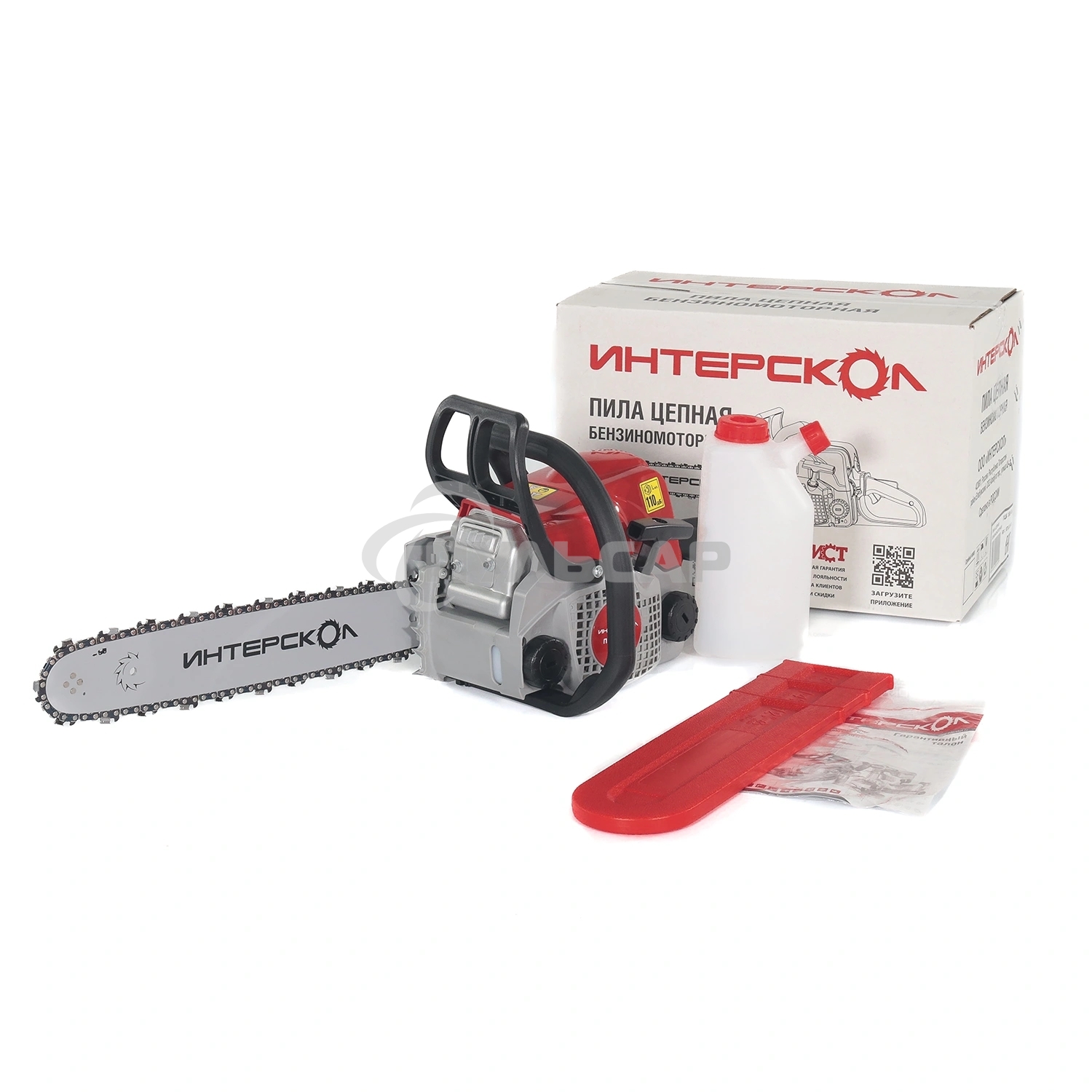 Бензопила Интерскол ПЦБ 180-16 2400Вт 2л.с. дл.шины:16