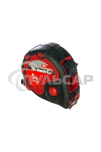 Рулетка Matrix status 3 fixations 5мх19мм двухкомпонентный корпус 3 фиксации ленты