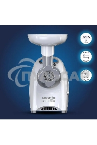 Мясорубка электрическая Аксион М41.02 1700Вт белый