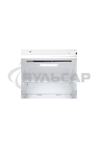 Холодильник LG GA-B509CQSL белый двухкамерный 277/107л морозилка снизу, No Frost