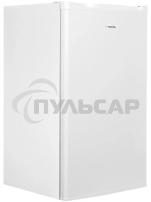 Холодильник Hyundai CO10041H белый однокамерный 76/9 л морозилка сверху, ручное размораживание