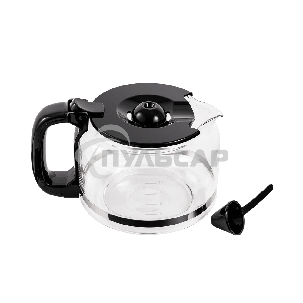 Кофеварка капельная Maunfeld MF-732BK черный, исп. кофе - молотый, 1,5 л, 1000 Вт