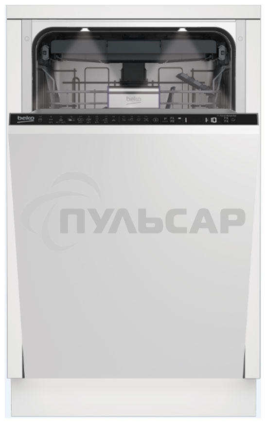Встраиваемая посудомоечная машина Beko BDIS38121Q, белый, 44.8 см, 11 компл., 46 дБ, класс A