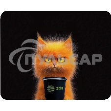 Коврик для мыши Cactus Red Cat 220x180x2мм (CS-MP-P11XS)