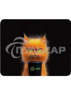 Коврик для мыши Cactus Red Cat 220x180x2мм (CS-MP-P11XS)