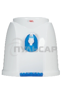 Кулер водораздатчик БЕЗ НАГРЕВА И ОХЛАЖДЕНИЯ, AEL T-AEL-102, настольный, 1 кран, белый, 00235