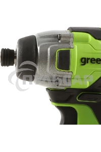 Винтоверт ударный аккумуляторный GreenWorks GD24ID3, 24V, бесщеточный, без АКБ и ЗУ (3802807)